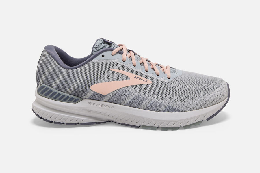 Zapatillas Running Brooks Ravenna 10 Mujer Gris España ROKN37924